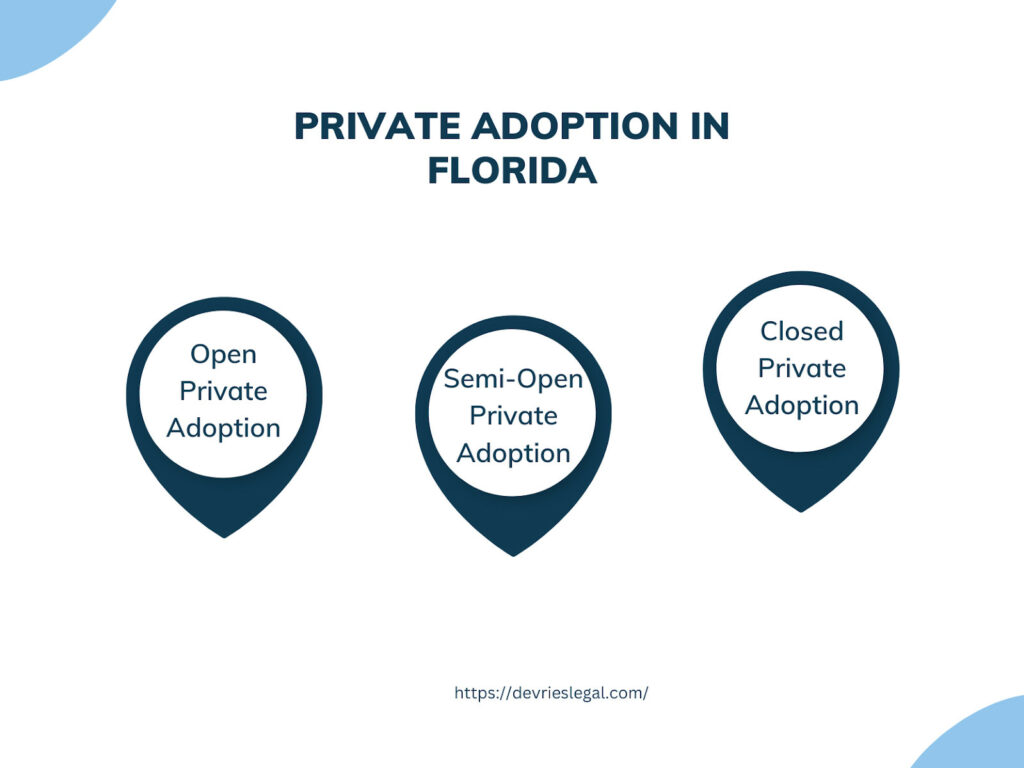 Private Adoption in Florida

types of private adoption

Open private 
Semi-Open Private
Closed private